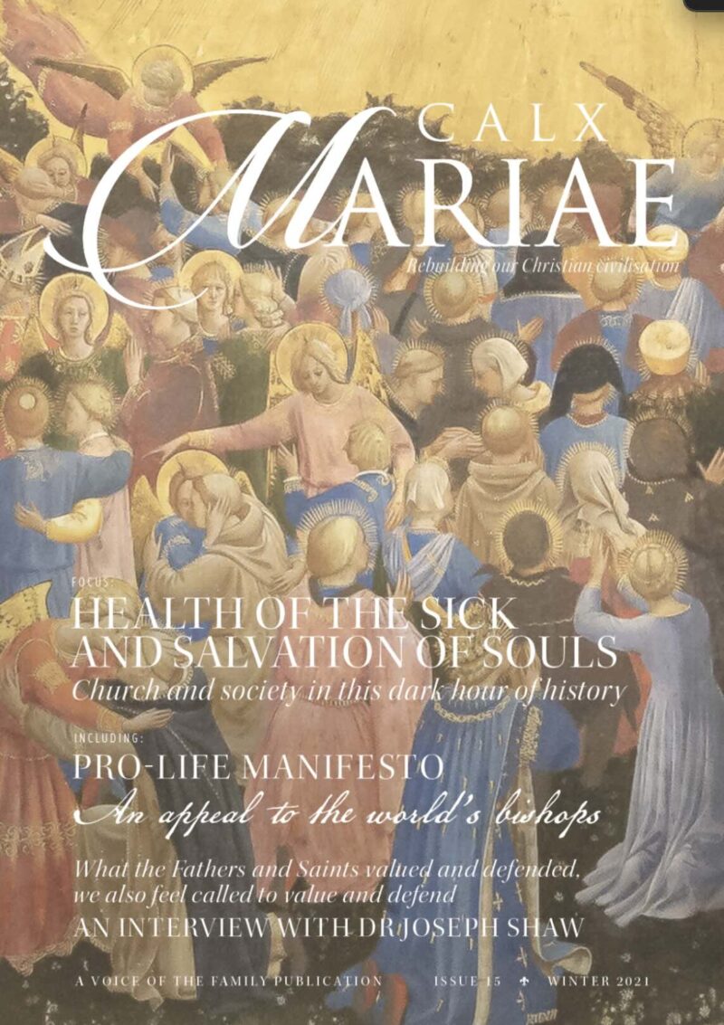 Calx Mariae issue 15 Winter 2021 (digital edition)