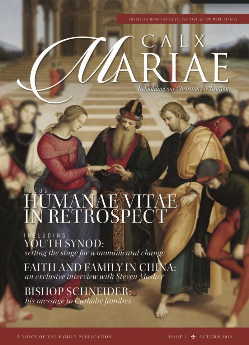 Calx Mariae issue 2 Autumn 2018 (digital edition)